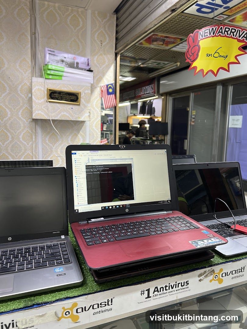 Computer Store Display