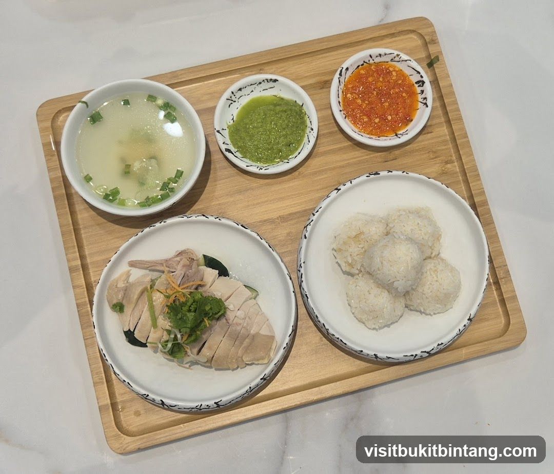 Hainanese Chicken Rice