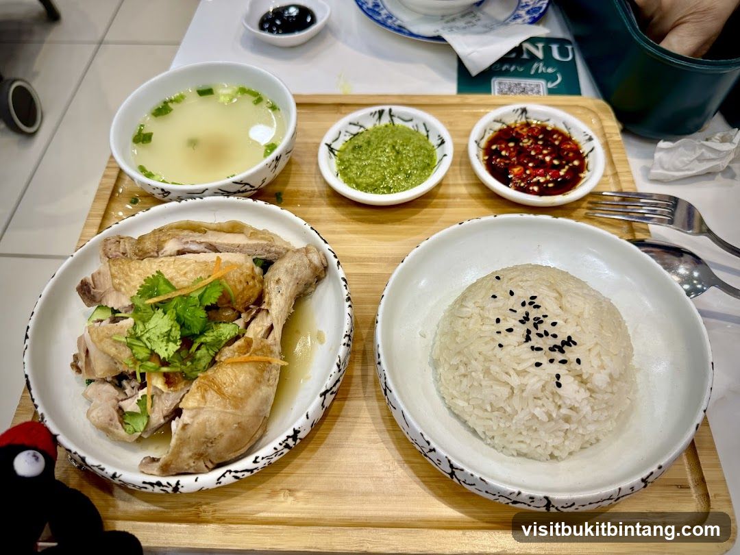 Hainanese Chicken Rice
