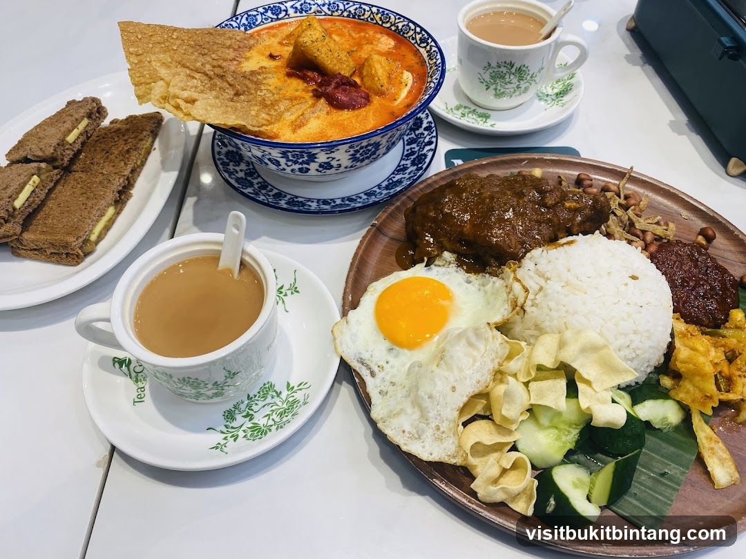 Malaysian Food Spread