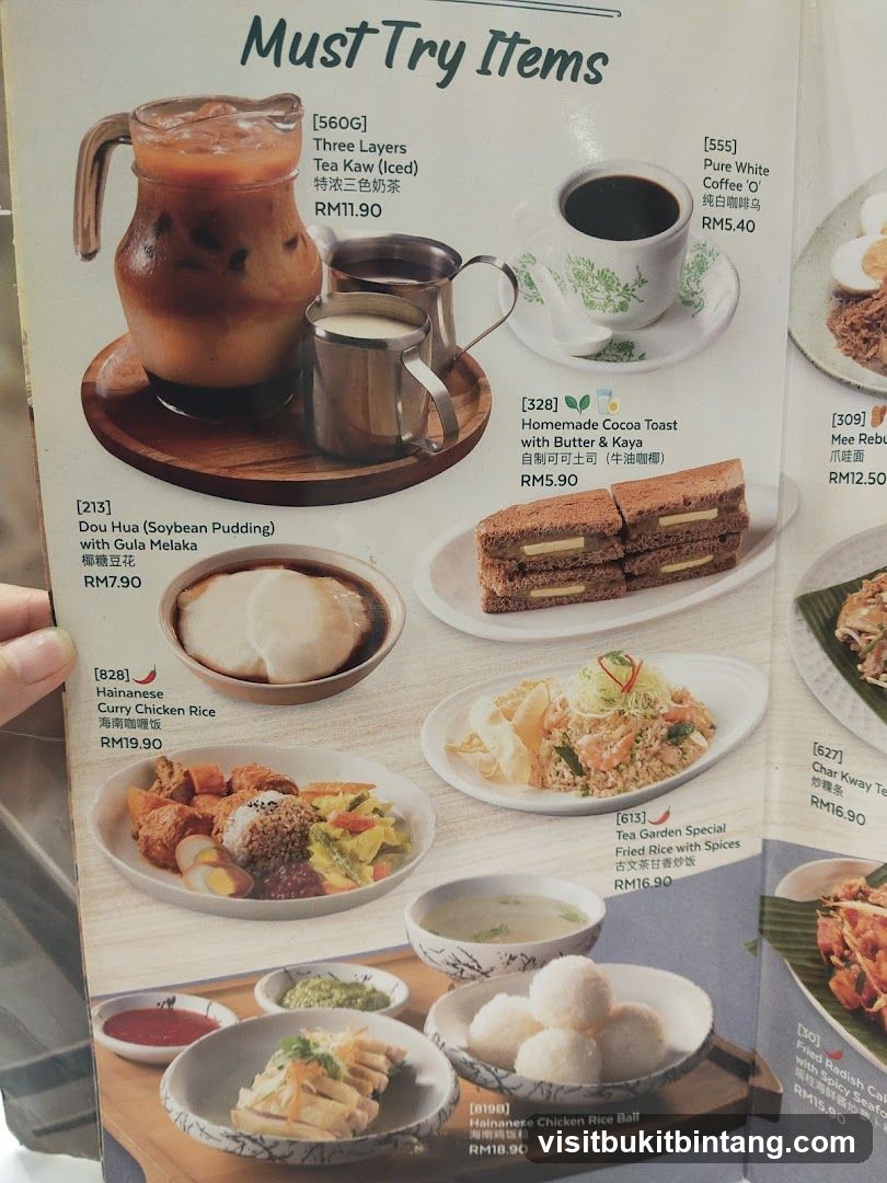 Must Try Items