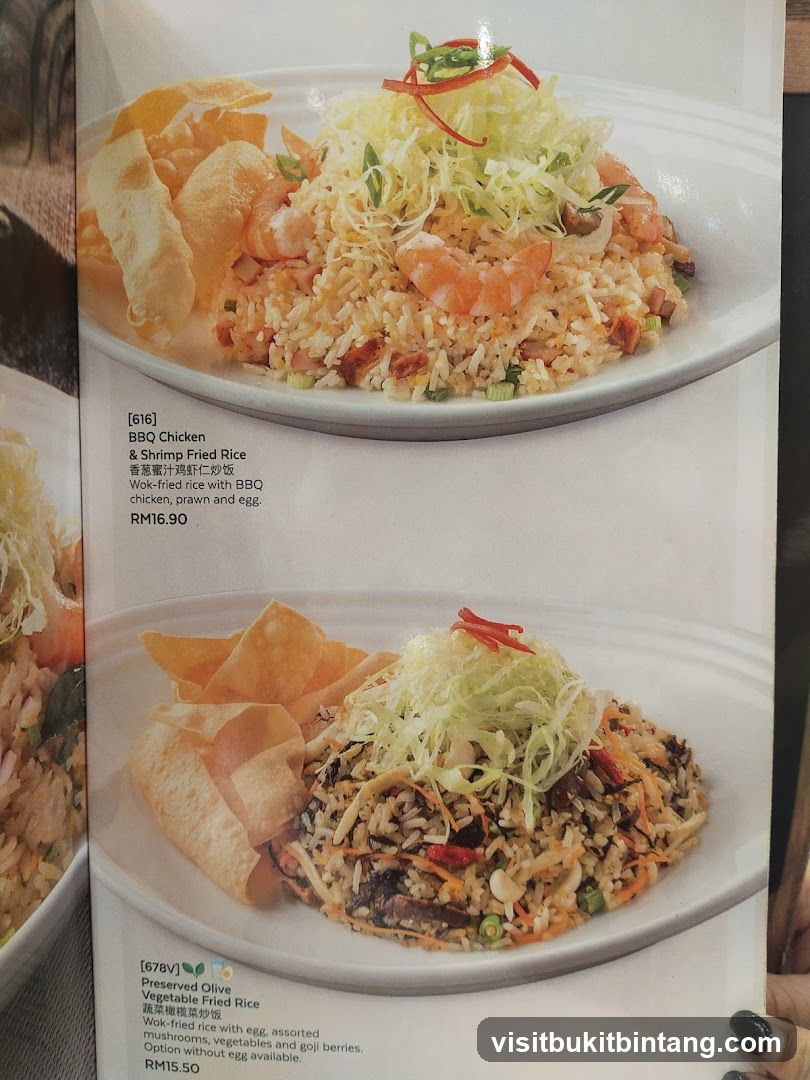 Menu Items