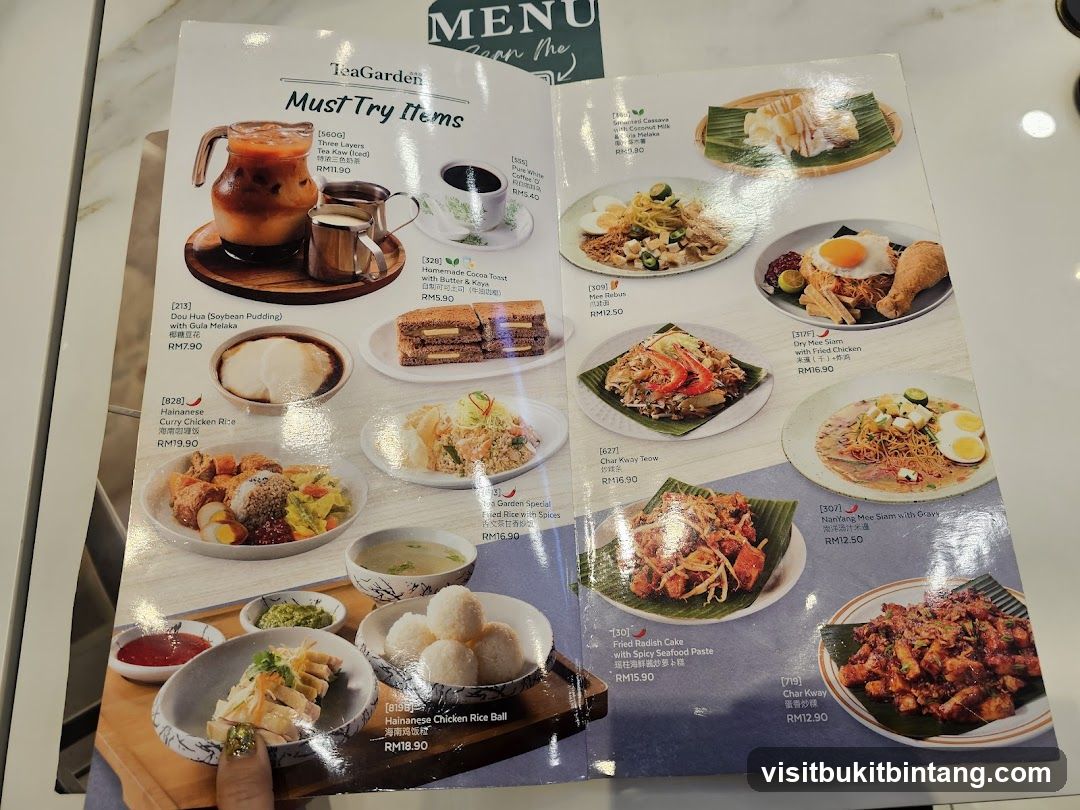 TeaGarden Must Try Items