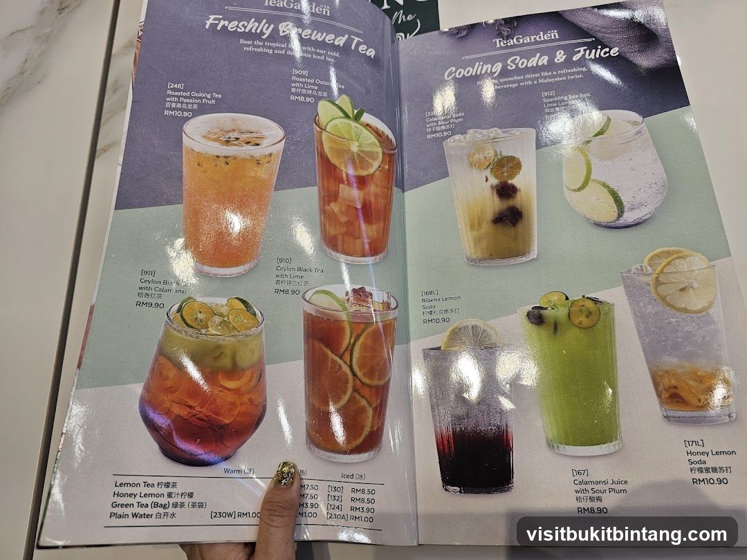 TeaGarden Freshly Brewed Tea Cooling Soda & Juice