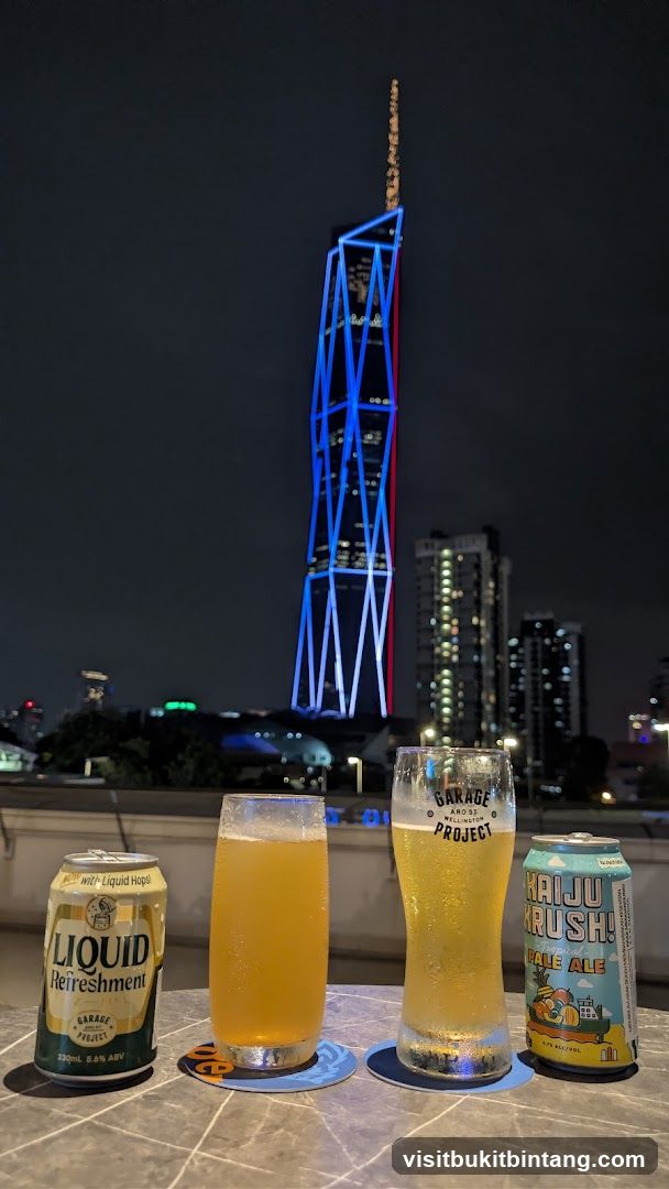 Drinks with City View