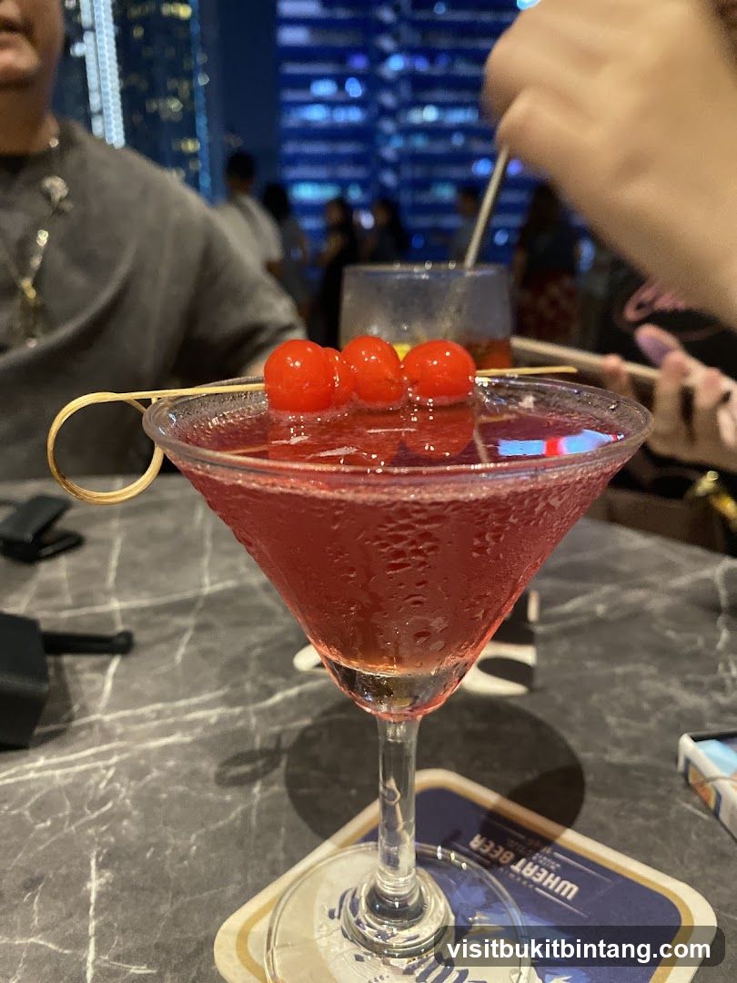 Cocktail with Cherries