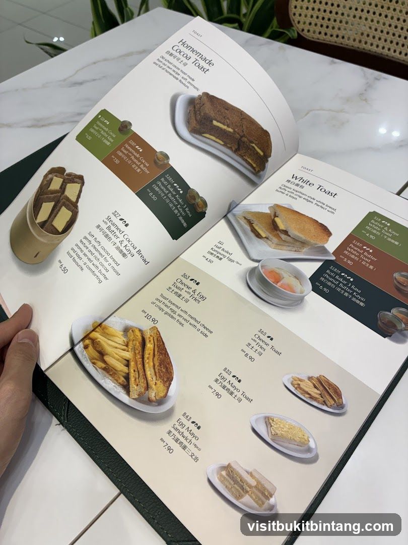 Toast Menu