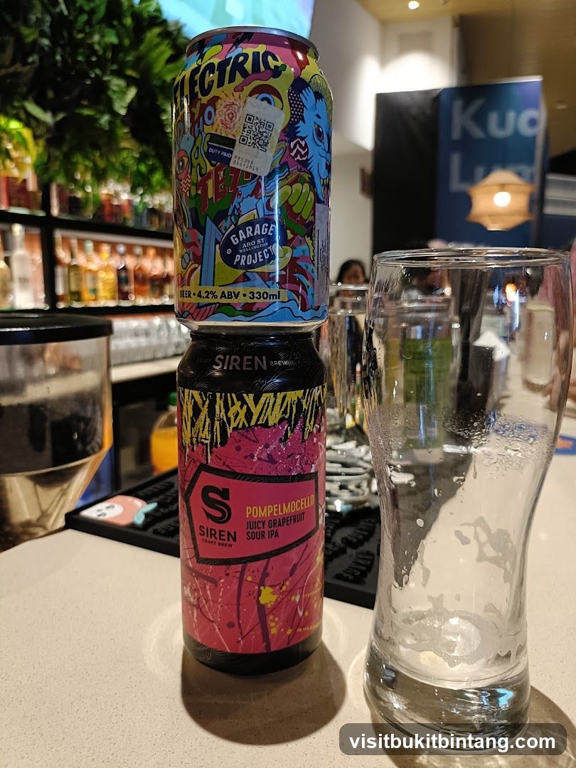 Beer Cans and Glass