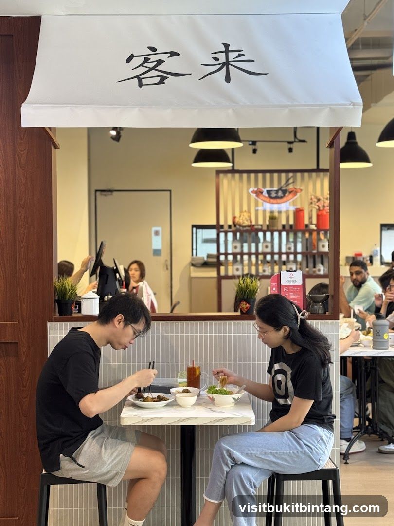 People Eating at a Restaurant