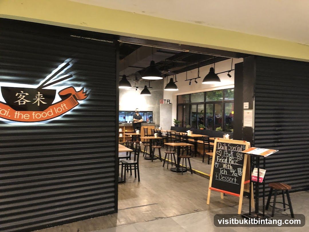 Restaurant Entrance with Menu Board