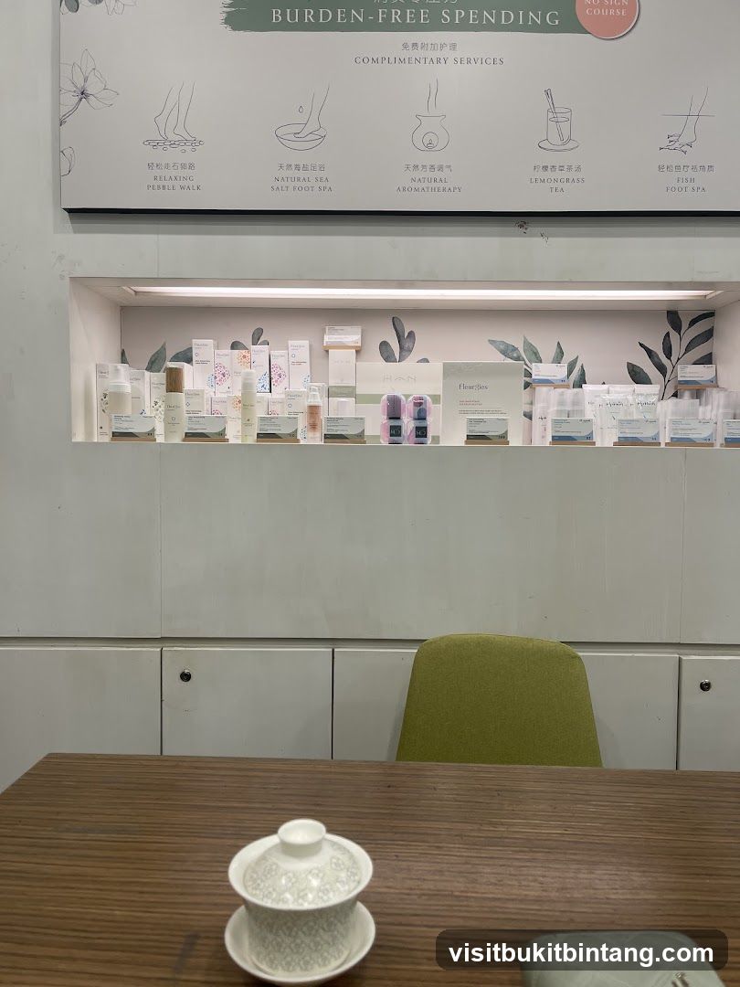 Complimentary Services Display