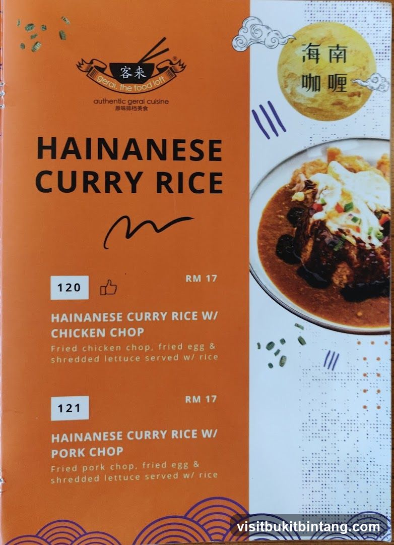 Hainanese Curry Rice