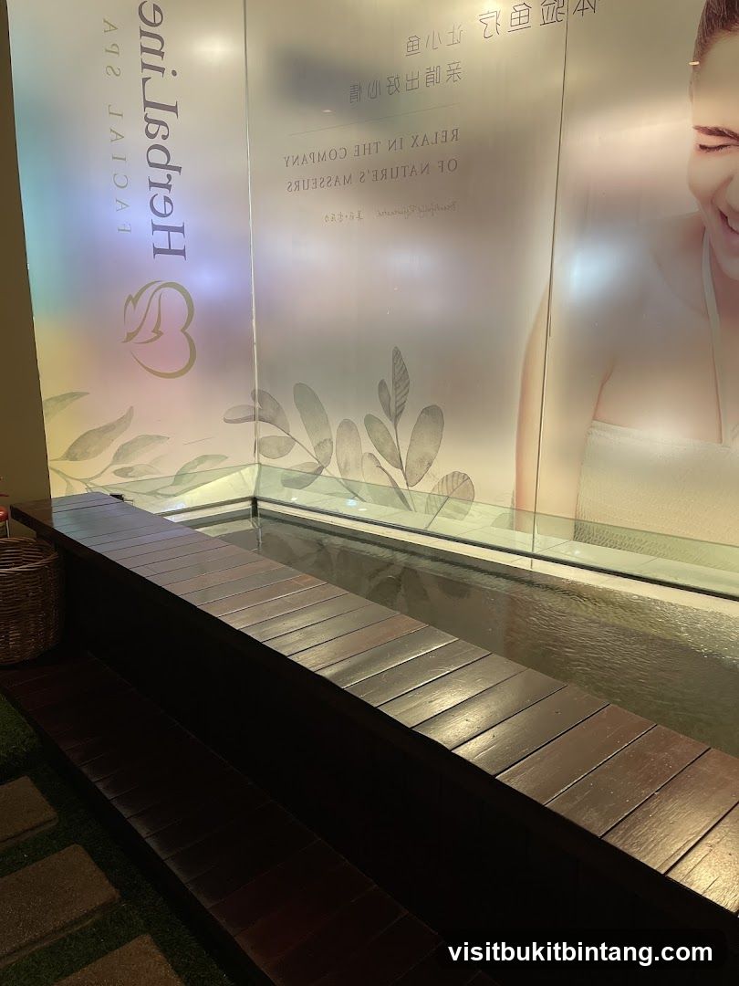 Spa Interior with Water Feature