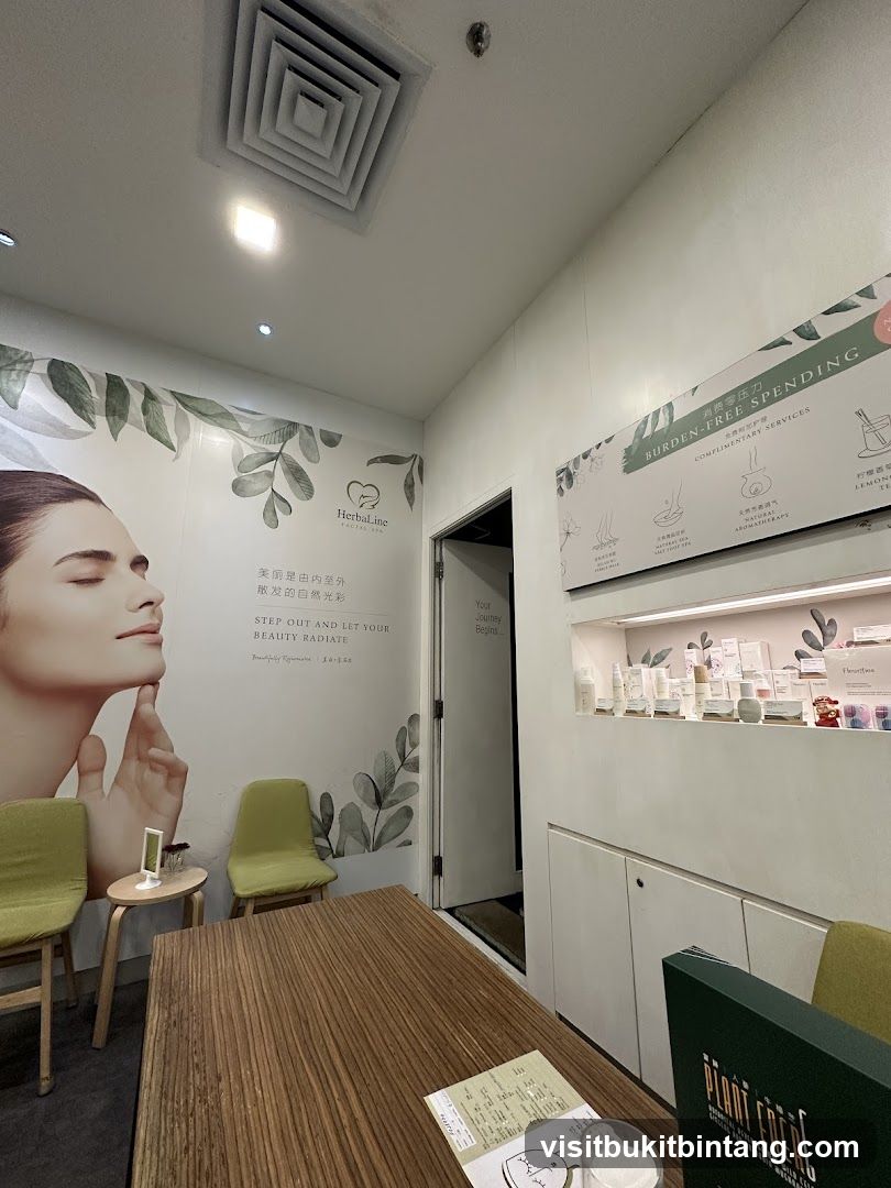 Herbaline Facial Spa Interior