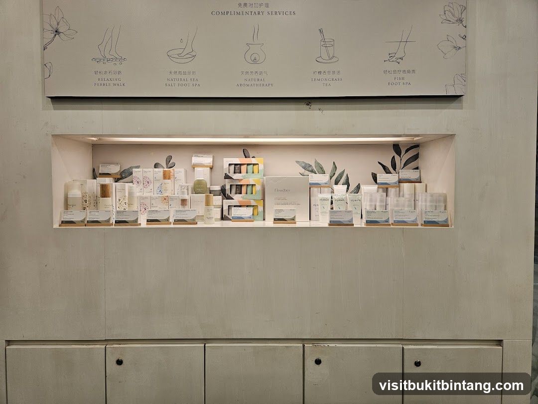Complimentary Services Display