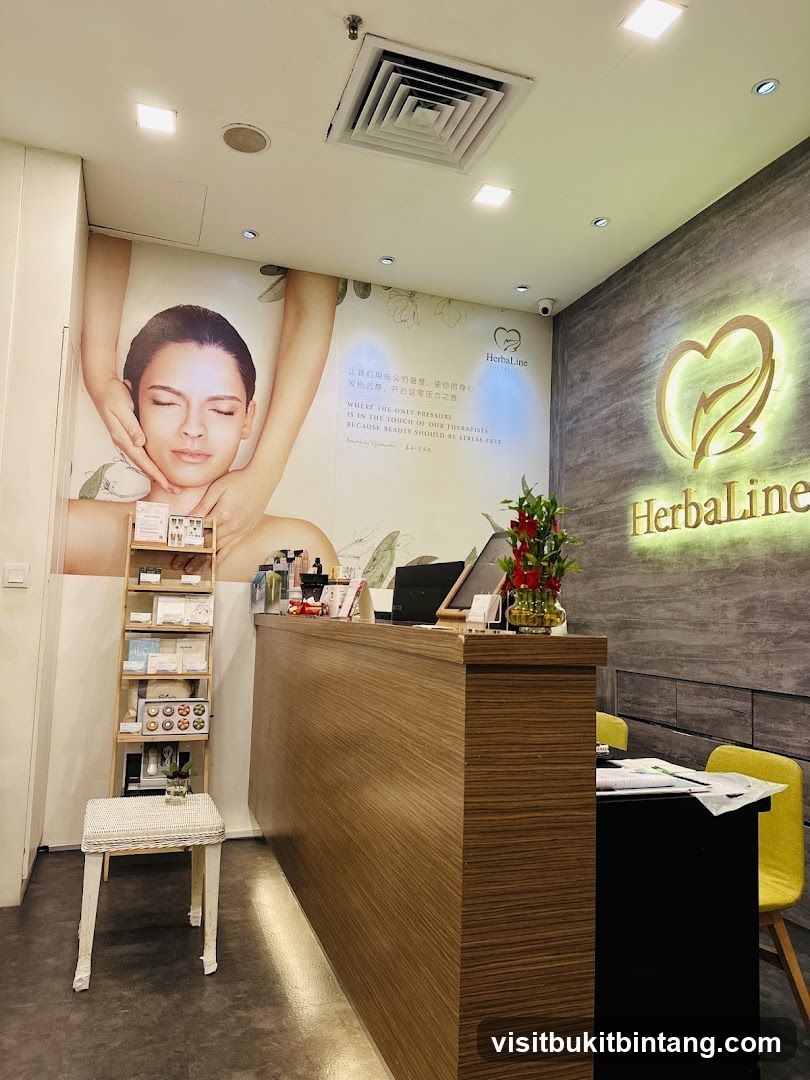 Herbaline Reception Area