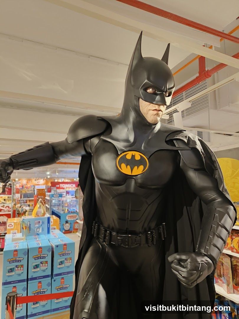 Batman Statue in Toy Store
