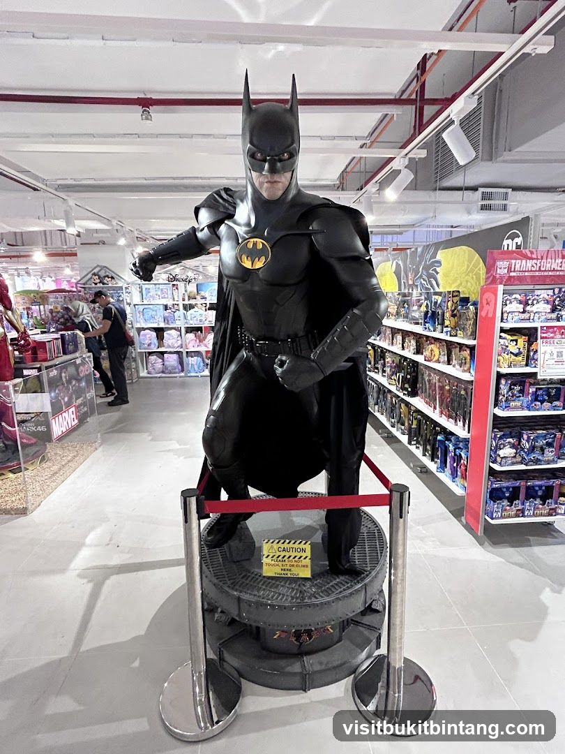 Batman Statue Display