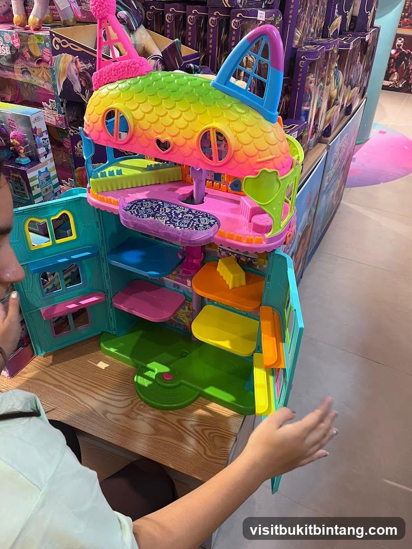 Rainbow Dollhouse Toy