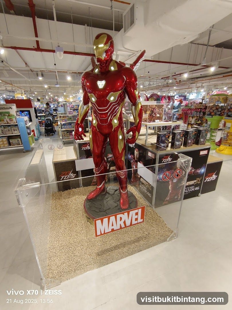 Iron Man Statue Display
