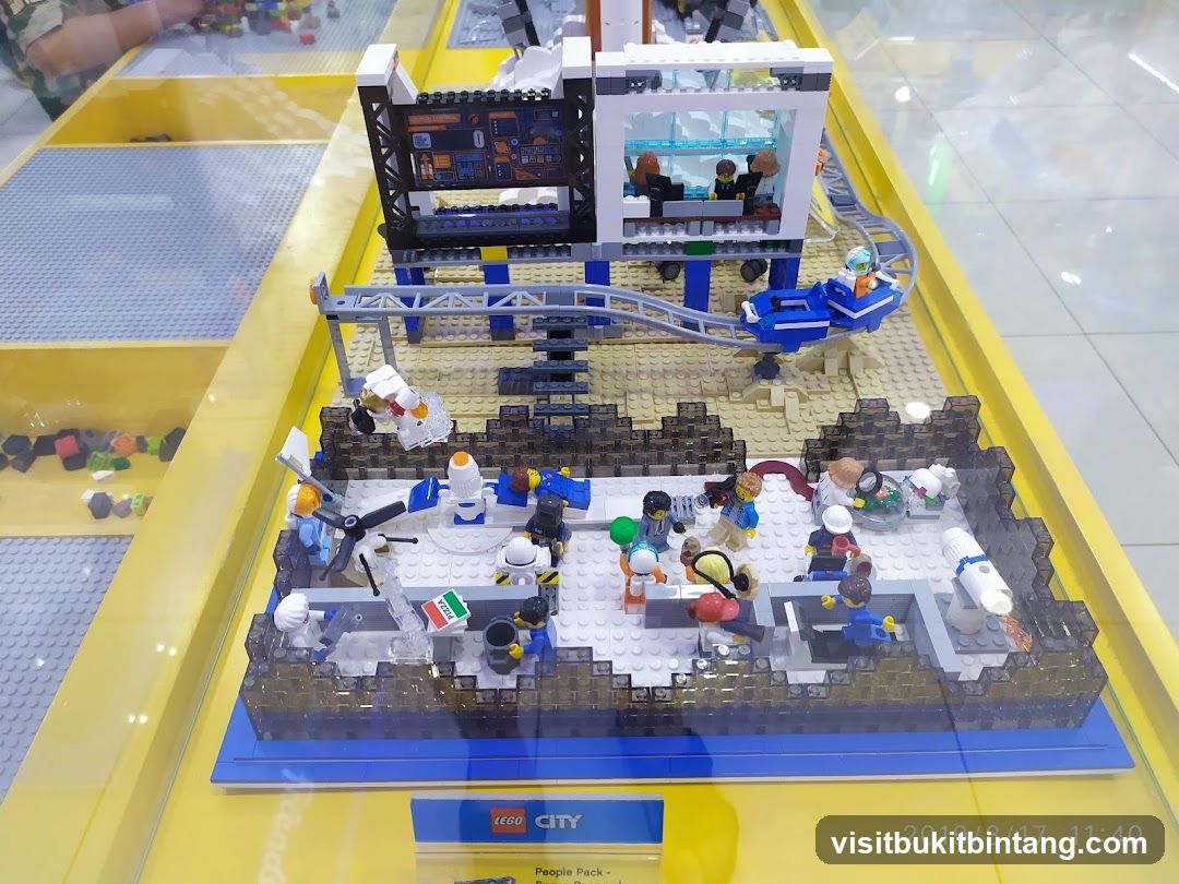 Lego City Space Station Display