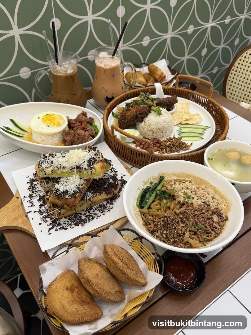 Assortment of Malaysian Dishes