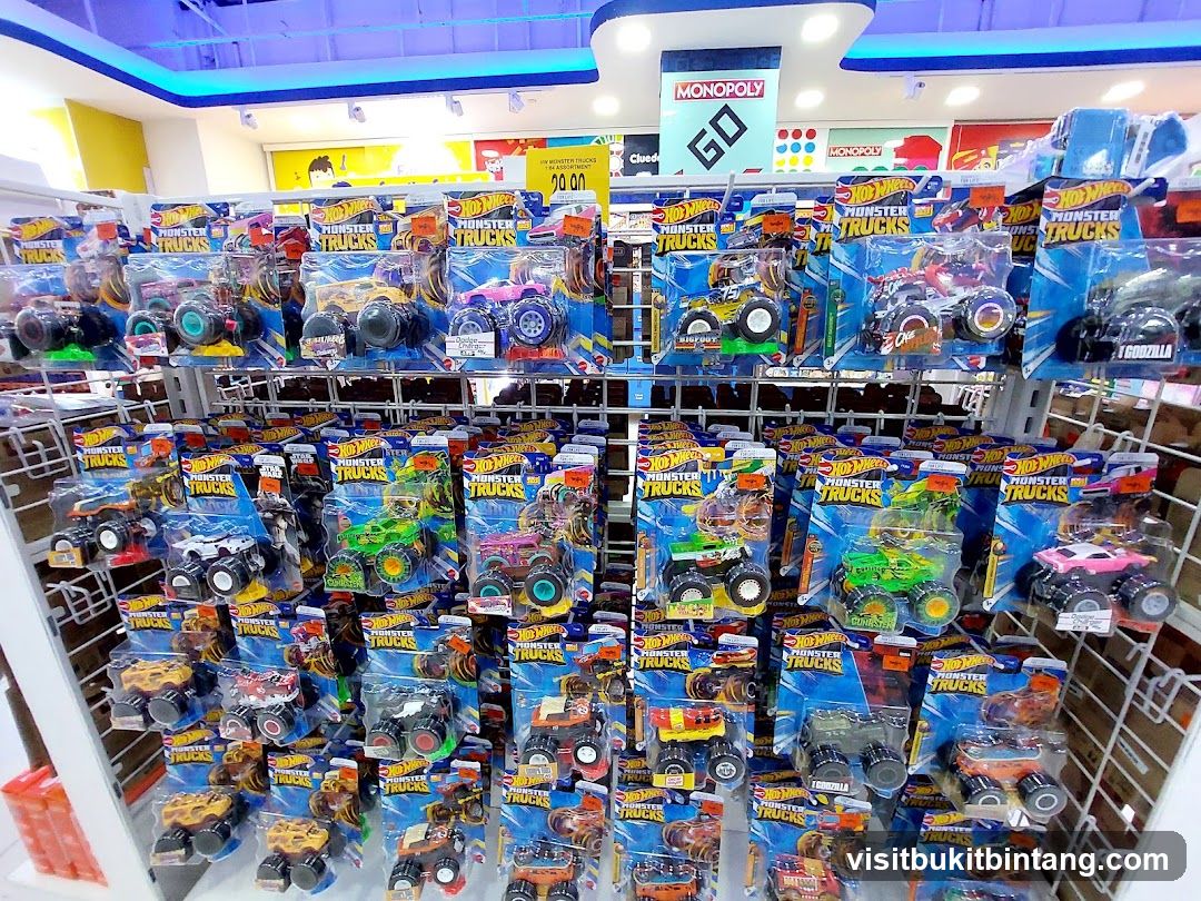 Hot Wheels Monster Trucks Display
