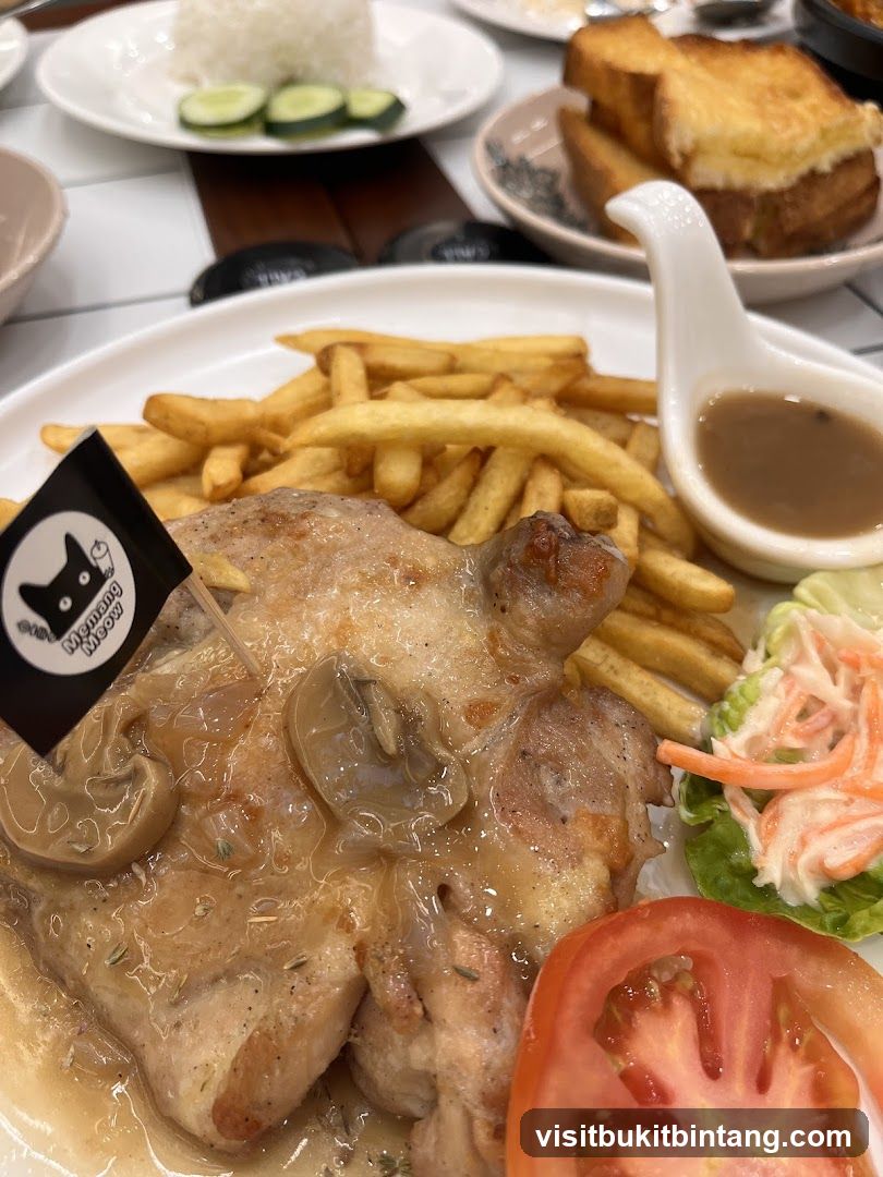 Chicken Dish with Fries