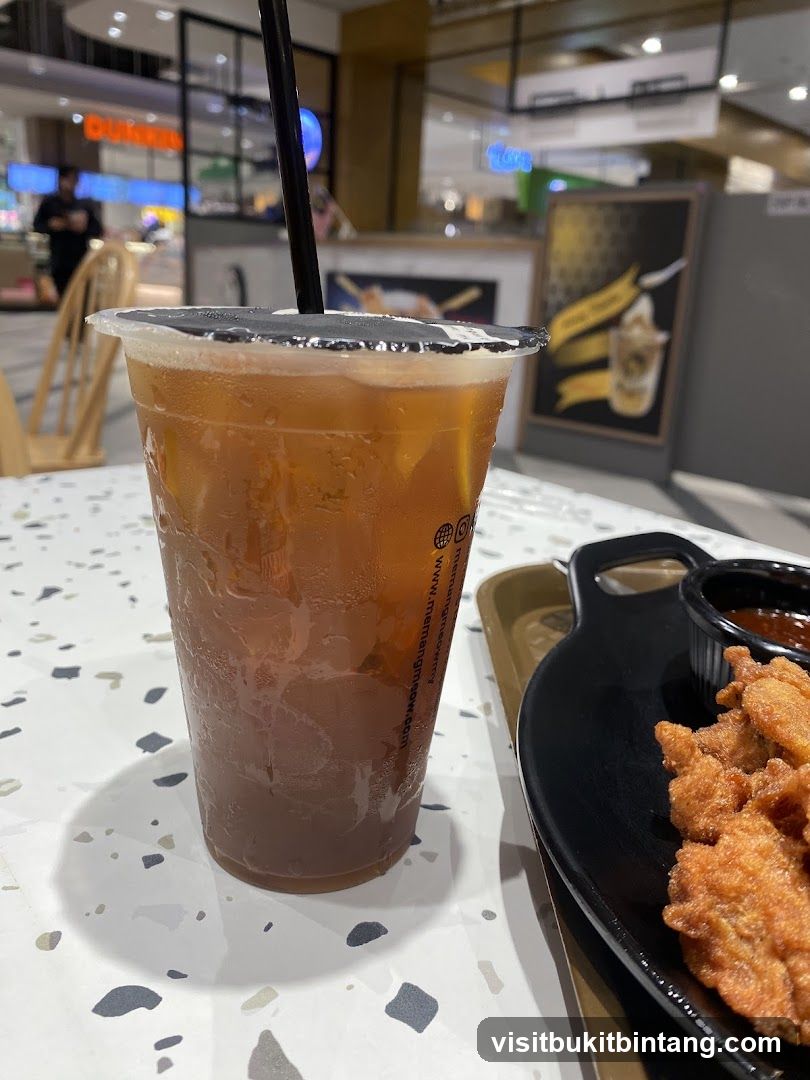 Iced Tea and Fried Chicken Bites