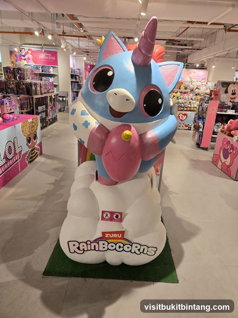 Rainbocorns Display