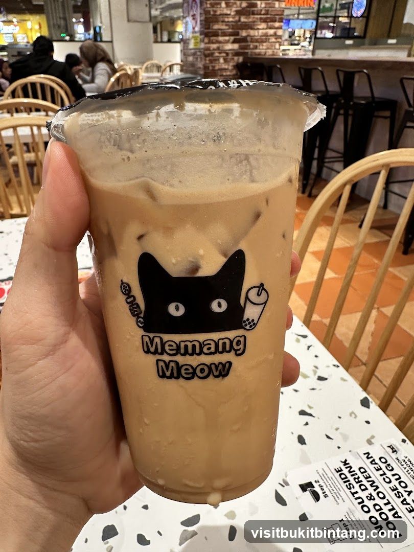Iced Milk Tea with Logo