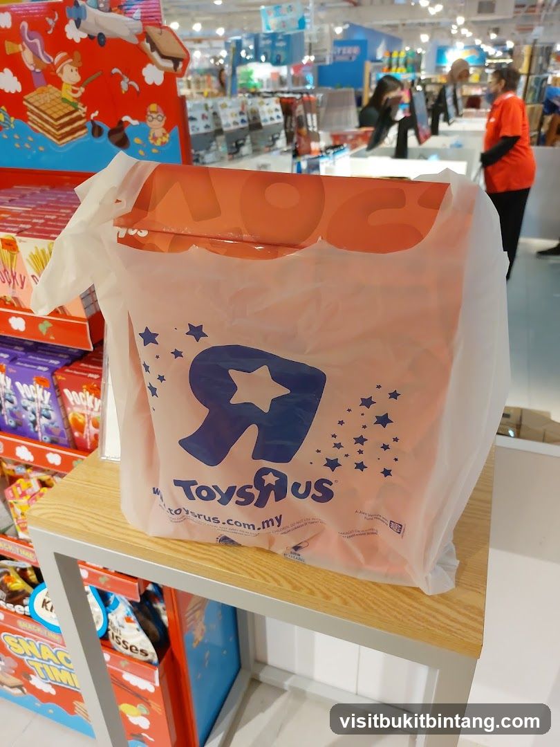 Toys R Us Shopping Bag