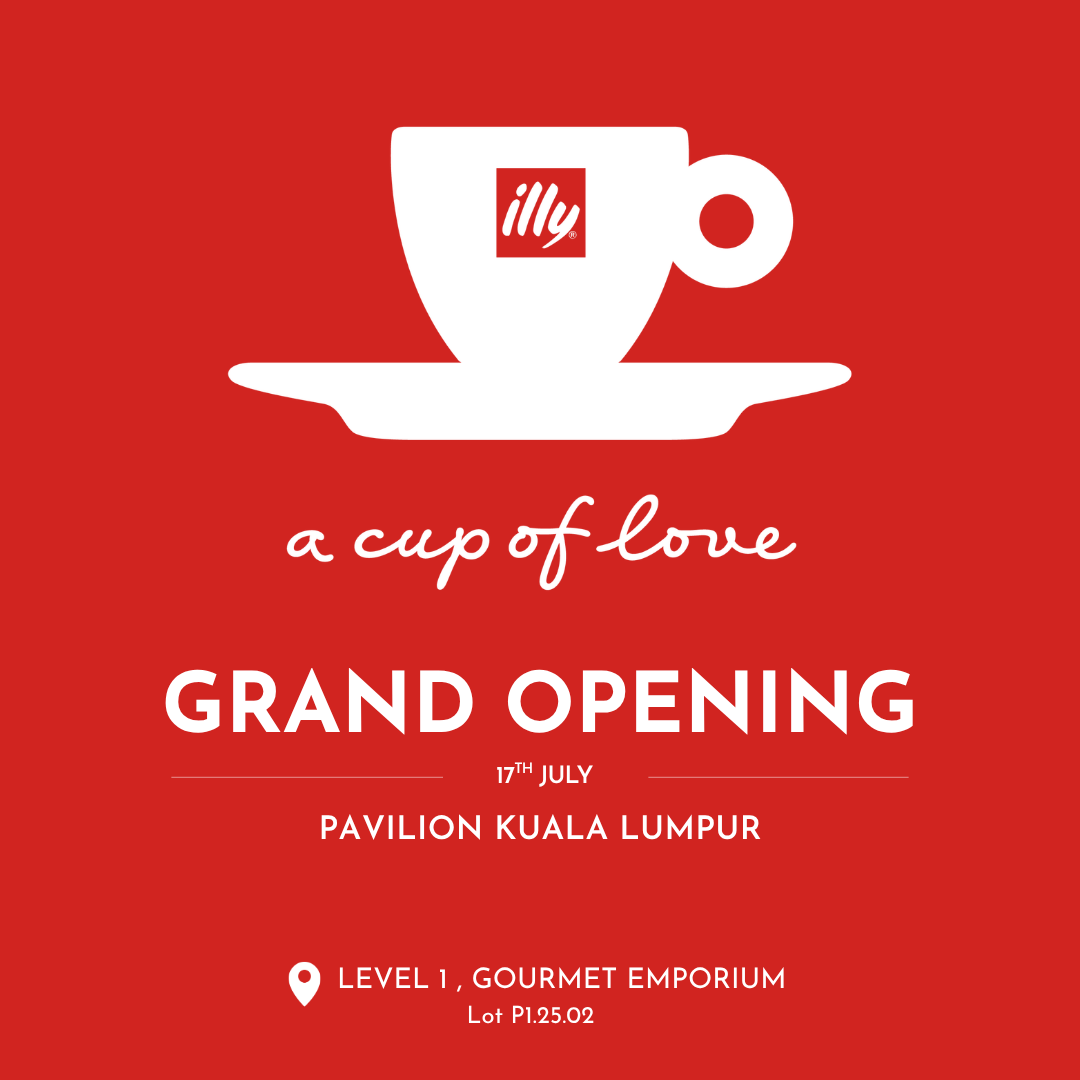 illy Caffè Pavilion KL Reopens 17 July: Buy-1-Free-1 Coffee, Then 30% Off