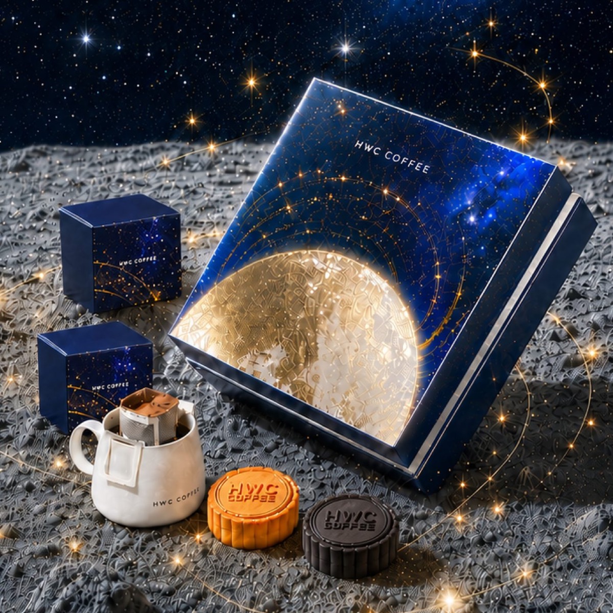 HWC Coffee MOONVEIL Mid-Autumn gift set at Pavilion Kuala Lumpur