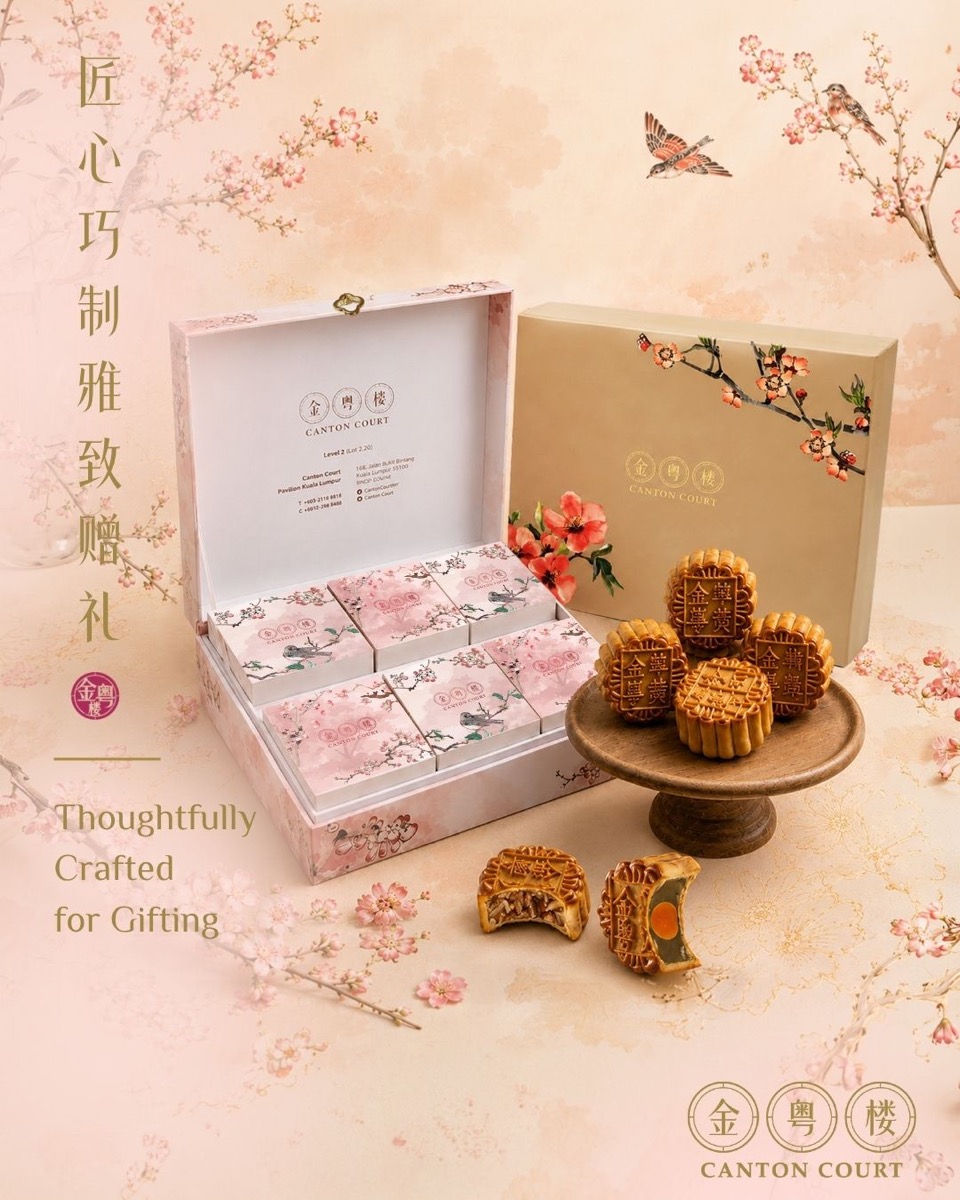 Pavilion KL mooncakes for Mid-Autumn 2026, before 25 September